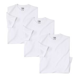 Atlas For Men Mens Plain T-Shirt (Pack of 3) / White